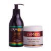 מסיכת לאמורי Lamore - לשיער יבש עד חלק+שמפו למניעת נשירה