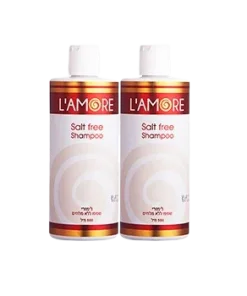 Lamore - לאמורי  2 שמפו ללא מלח כלוריד