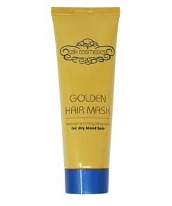 מסכת הזנה לשיער בלונדיני יבש ופגום Izik Cosmetics - Golden Hair Mask