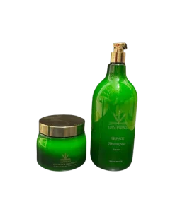 Luiza Essence Repair shampoo + hair mask - ערכת טיפוח יופי ירוקה - לואיזה אסנס