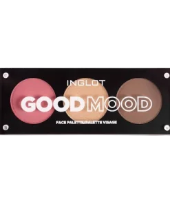 INGLOT - אנגלוט פלטת איפור הכוללת ברונזר, היילייטר וסומק GOOD MOOD