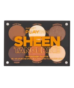 INGLOT - פלטה מגנטית ייחודית המכילה 6 צלליות Sheen Tangerine