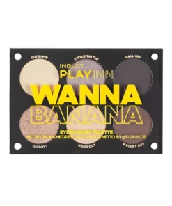 INGLOT - פלטה מגנטית ייחודית המכילה 6 צלליות Wanna Banana